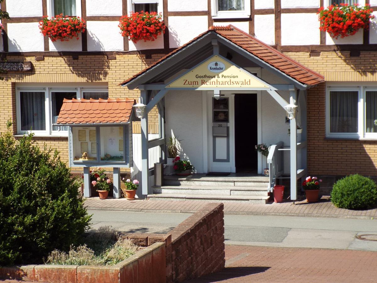 Hotel Garni Zum Reinhardswald Gewissenruh Exterior photo